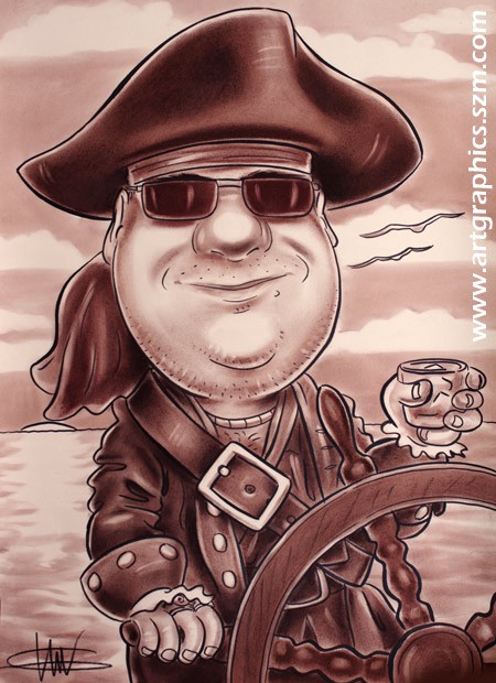 Karikatura k jubileu Karikatura k jubileu